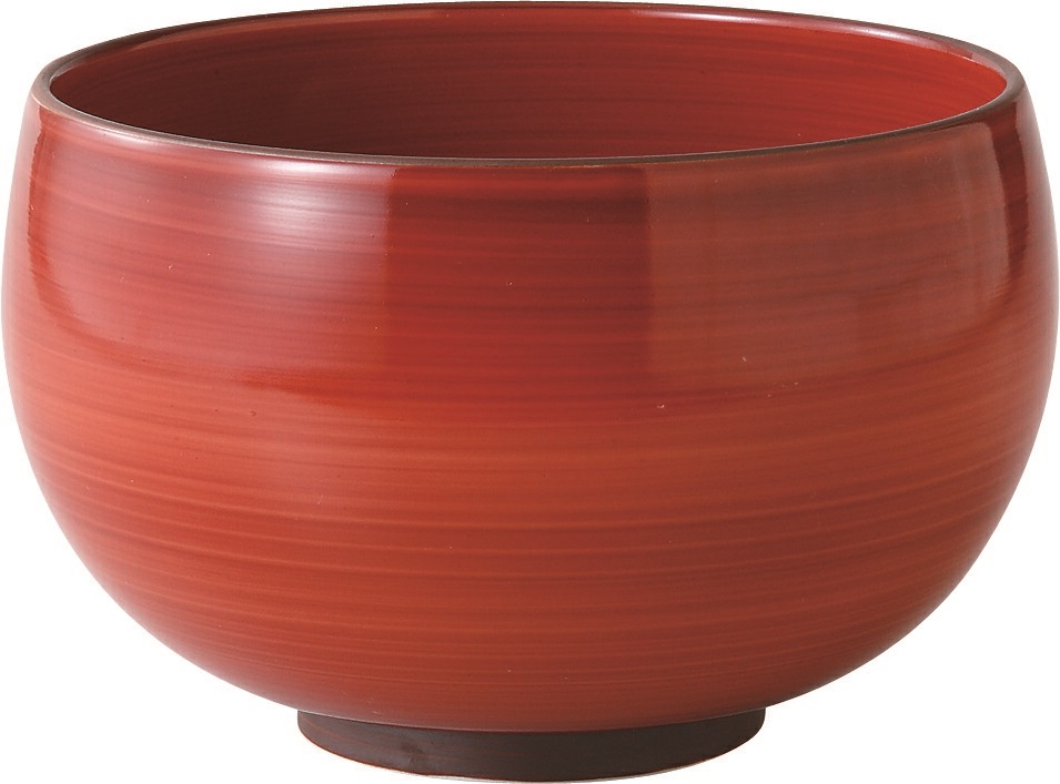 西海陶器 赤巻 丼 85599 波佐見焼 3個仕掛ける キッチン用品・食器・調理器具-食器・カトラリー・グラス-その他