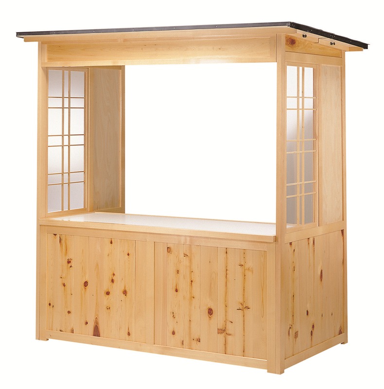 屋外用販売屋台 EY-1800S 55300 しつらいの栞 Volol.6｜WADA TOKI