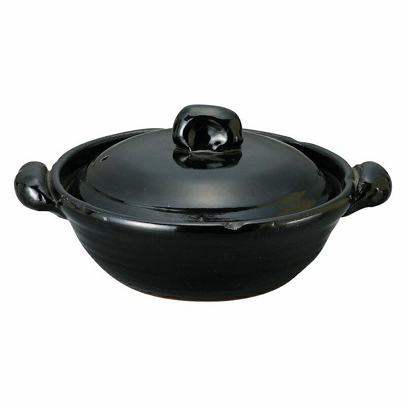 陶里 第31集 黒釉手造鍋9号 68705-711 16,789円
