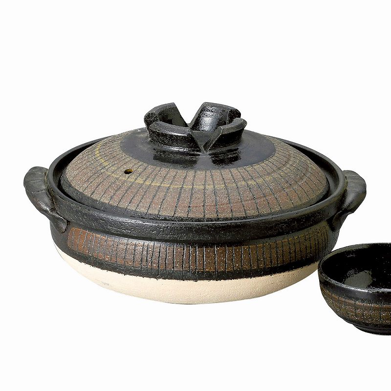 陶里 第31集 黒十草9号深鍋 68816-711
