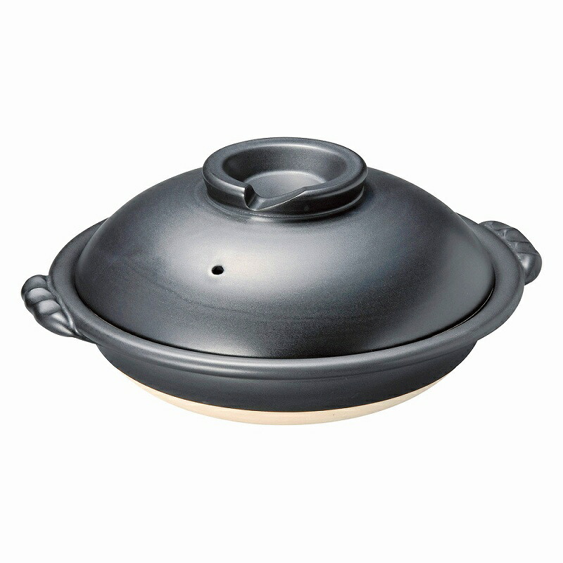陶里 第31集 黒6号スッポン鍋 69204-481