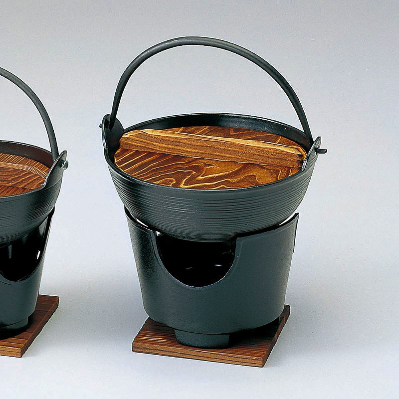 陶里 第31集 いろり鍋（黒）24 70811-841 キッチン用品・食器・調理器具-食器・カトラリー・グラス-その他