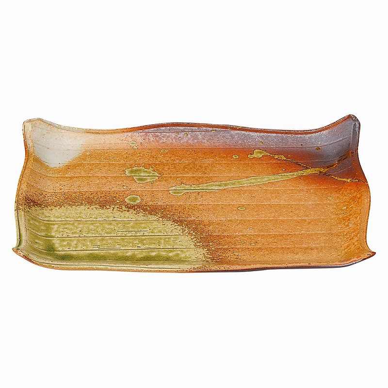 陶里 第31集 古信楽 12.0長角皿 71305-431