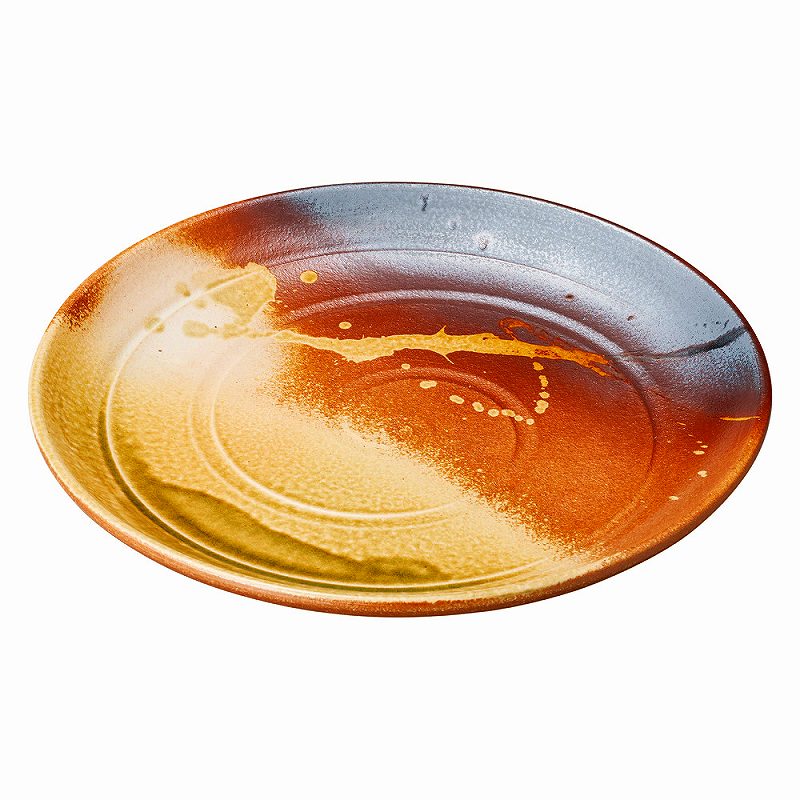 陶里 第31集 古信楽 12.0丸皿 71320-431 キッチン用品・食器・調理器具-食器・カトラリー・グラス-その他