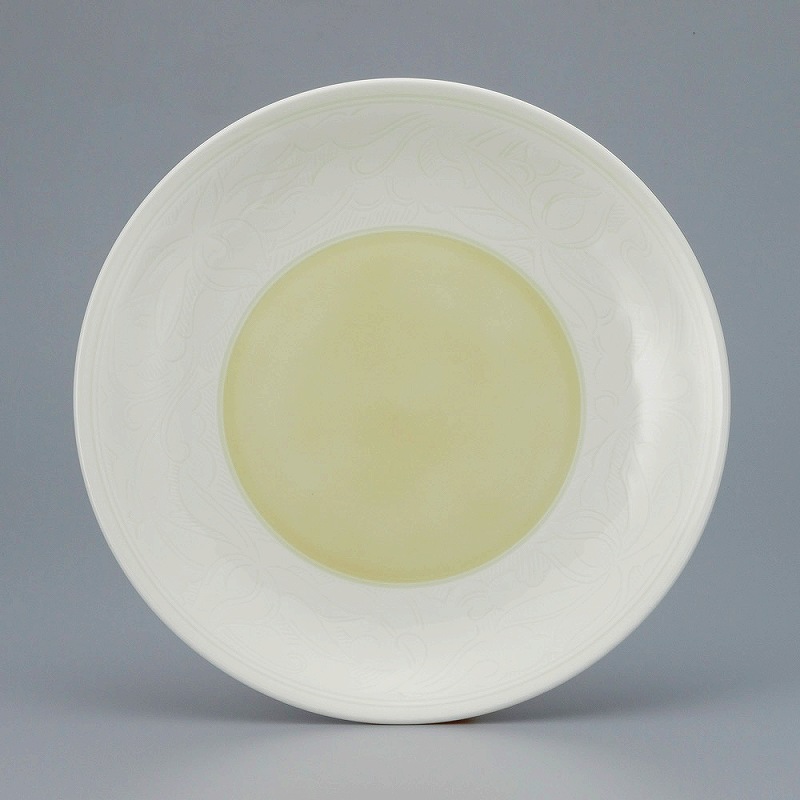 陶里 第31集 黄白唐草彫9.0皿 82637-161