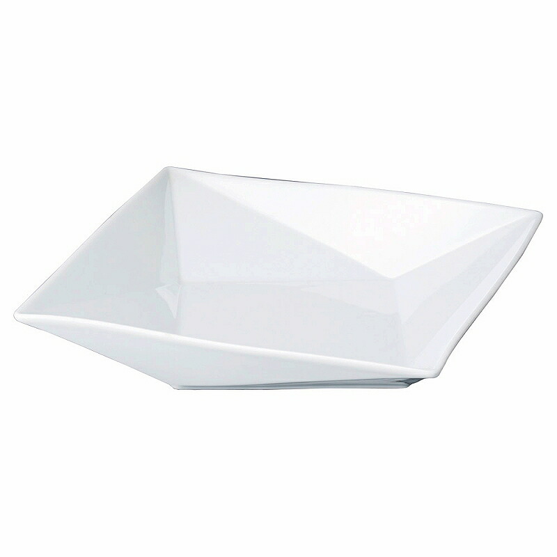 陶里 第31集 白磁折り紙 25cmパスタ 93111-671