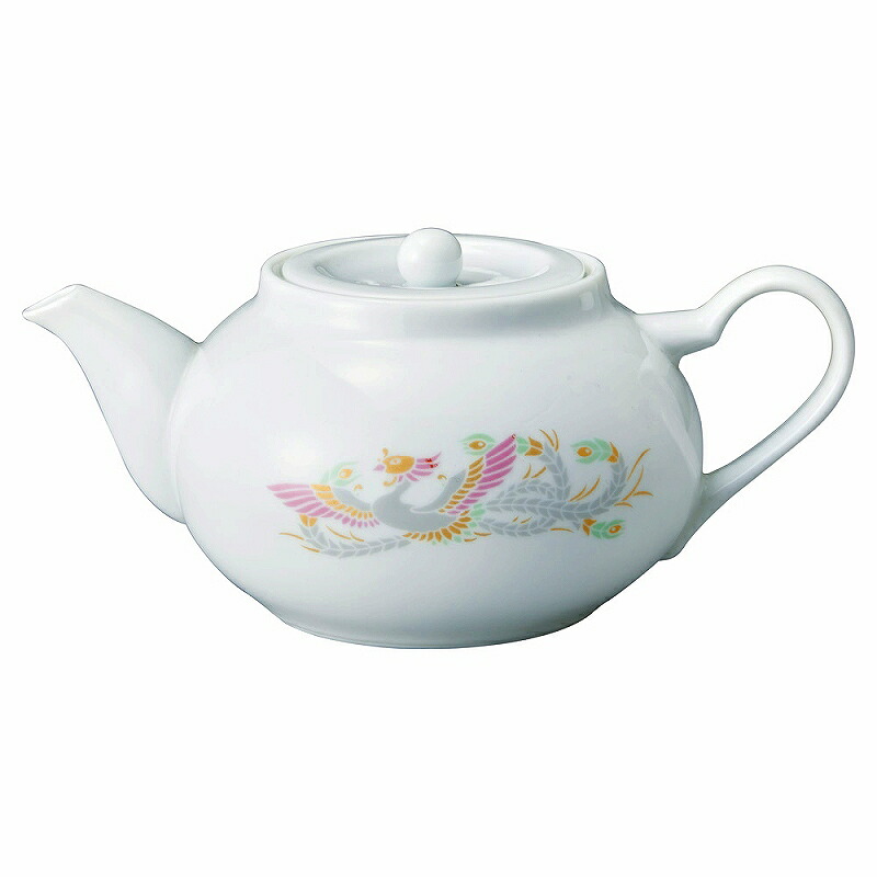 陶里 第31集 強化磁器 紅鳳華 ティーポット 99008-671