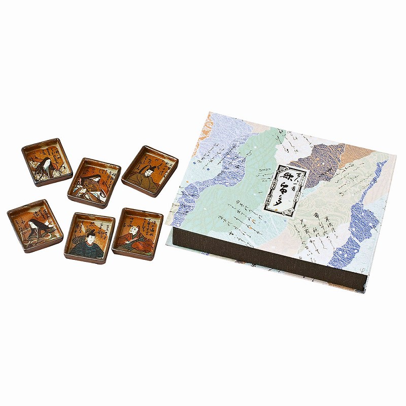 陶里 第31集 百人一首箸置珍味揃6枚組 A2203-101 5,940円