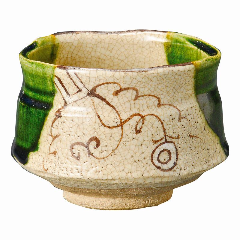 陶里 第31集 織部茶?（桐）鉄山作 A2403-451