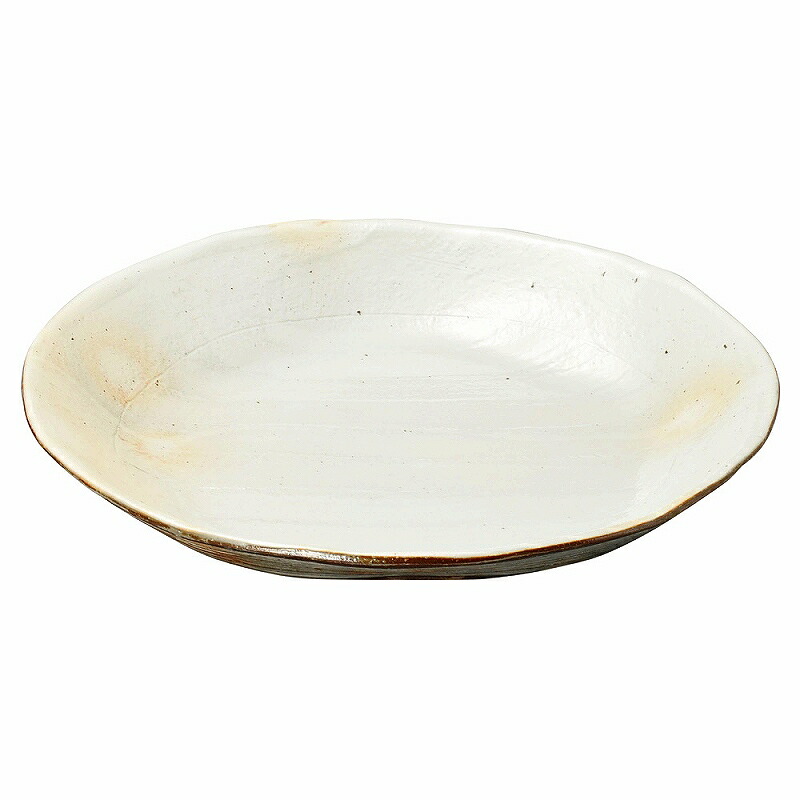 陶里 第31集 荒土しのぎ手13.0お皿 28402-431 食器-食器・カトラリー・グラス