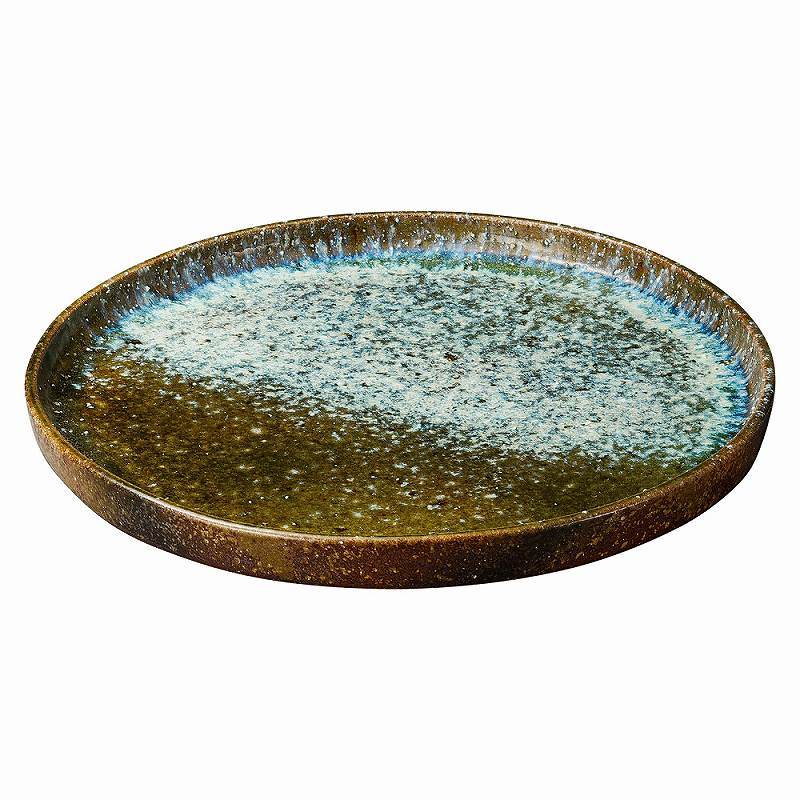 陶里 第31集 瑠璃窯変13.0皿鉢 28504-431 食器・カトラリー・グラス-キッチン用品・食器・調理器具-食器