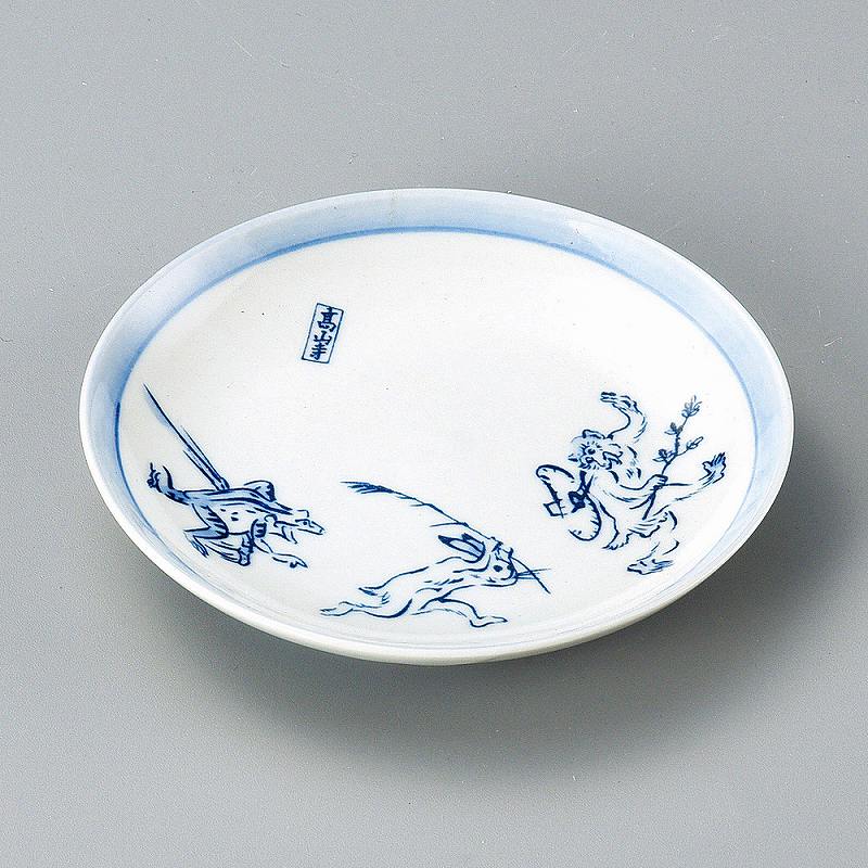 楽天市場】光萌窯 中西申幸 鳥遊戯画ひだ豆皿【49】│チュン 鳥