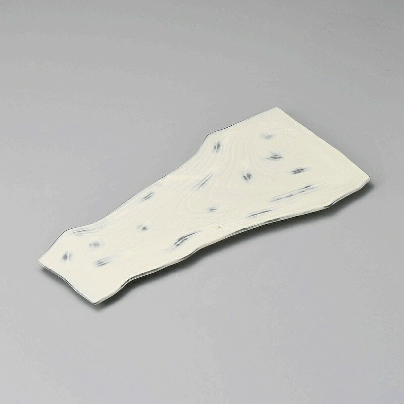 陶里 第31集 炭化土粉引木目 13.0皿 37705-181