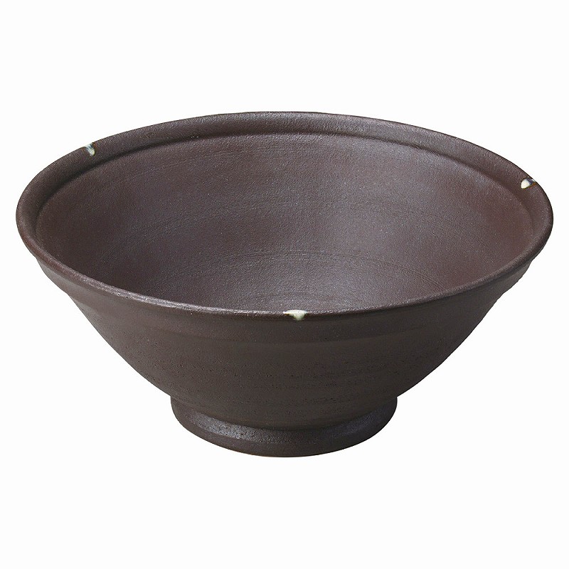 陶里 第31集 赤粘土茶呉須12.0大鉢 43610-651