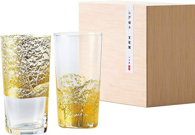 東洋佐々木ガラス 江戸硝子 金玻璃 冷酒杯 吟醸揃え 130ml G641-T79 盃