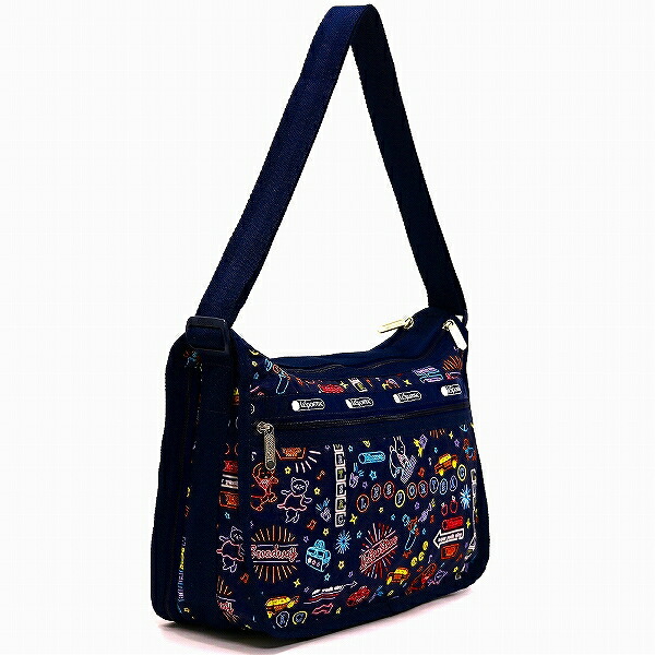 ショルダーバッグ Deluxe Lesportsac バッグ Nights ワダツミ軽くて丈夫なレスポートサック Lesportsac レスポートサック Bag Everyday Bag Neon