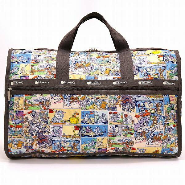 Large ボストンバッグ Jerry レスポートサック 軽くて丈夫なレスポートサック Comic ワダツミ Tom Lesportsac Weekender Lesportsac Weekender Jerry And
