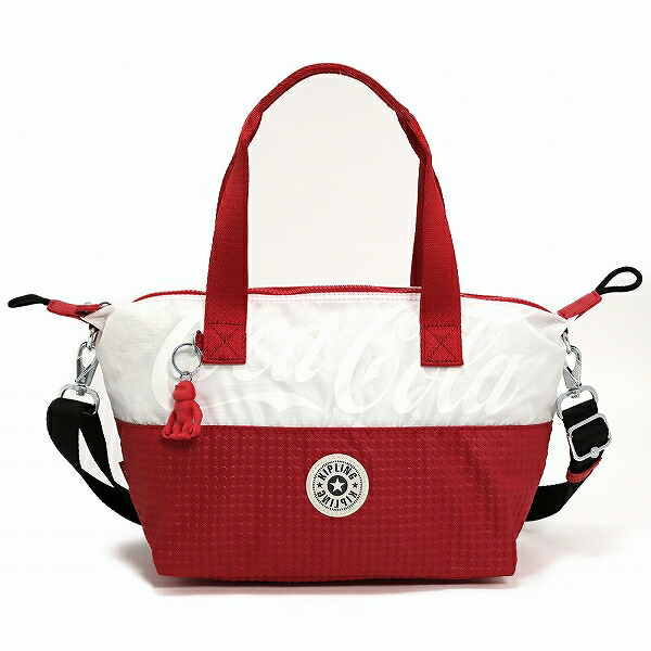 Kipling キプリング ボストンバッグ ART MINI Coca Cola Wild Red