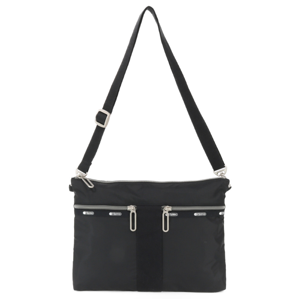LeSportsac レスポートサック ショルダーバッグ 2772 POUCH CROSSBODY C363 BLACK C｜ワダツミ