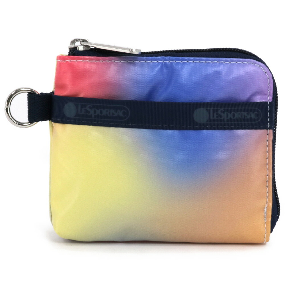 【新品・未使用】LESPORTSAC スリムウォレット ライラックシャイン 新品・未使用】LESPORTSAC スリムウォレット ライラックシャイン