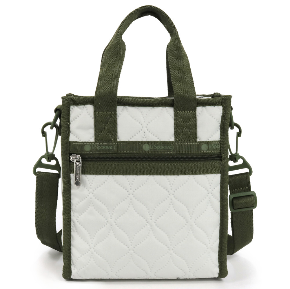 LeSportsac レスポートサック ショルダーバッグ 3714 MINI N/S TOTE  E912 WAVY DEBOSS OFF-WHITE