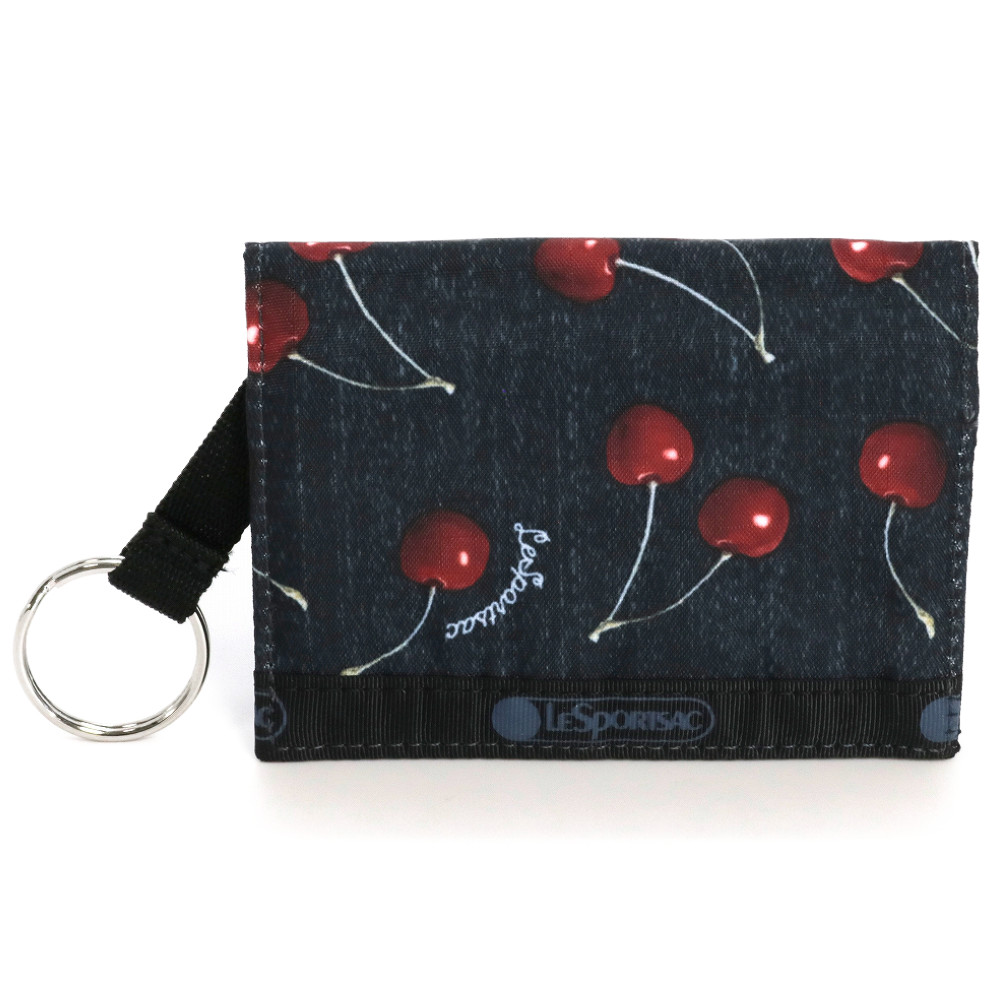 LeSportsac レスポートサック IDカードケース 1318 SNAP CARD CASE HC98 CLASSICAL CHERRY