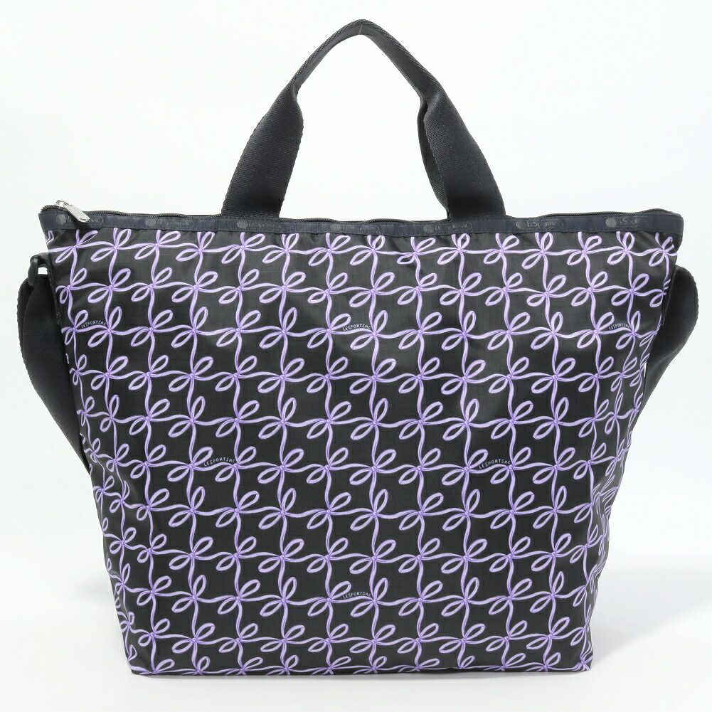 LeSportsac レスポートサック トートバッグ 4360 DELUXE EASY CARRY TOTE  HE59 Charming Ribbons