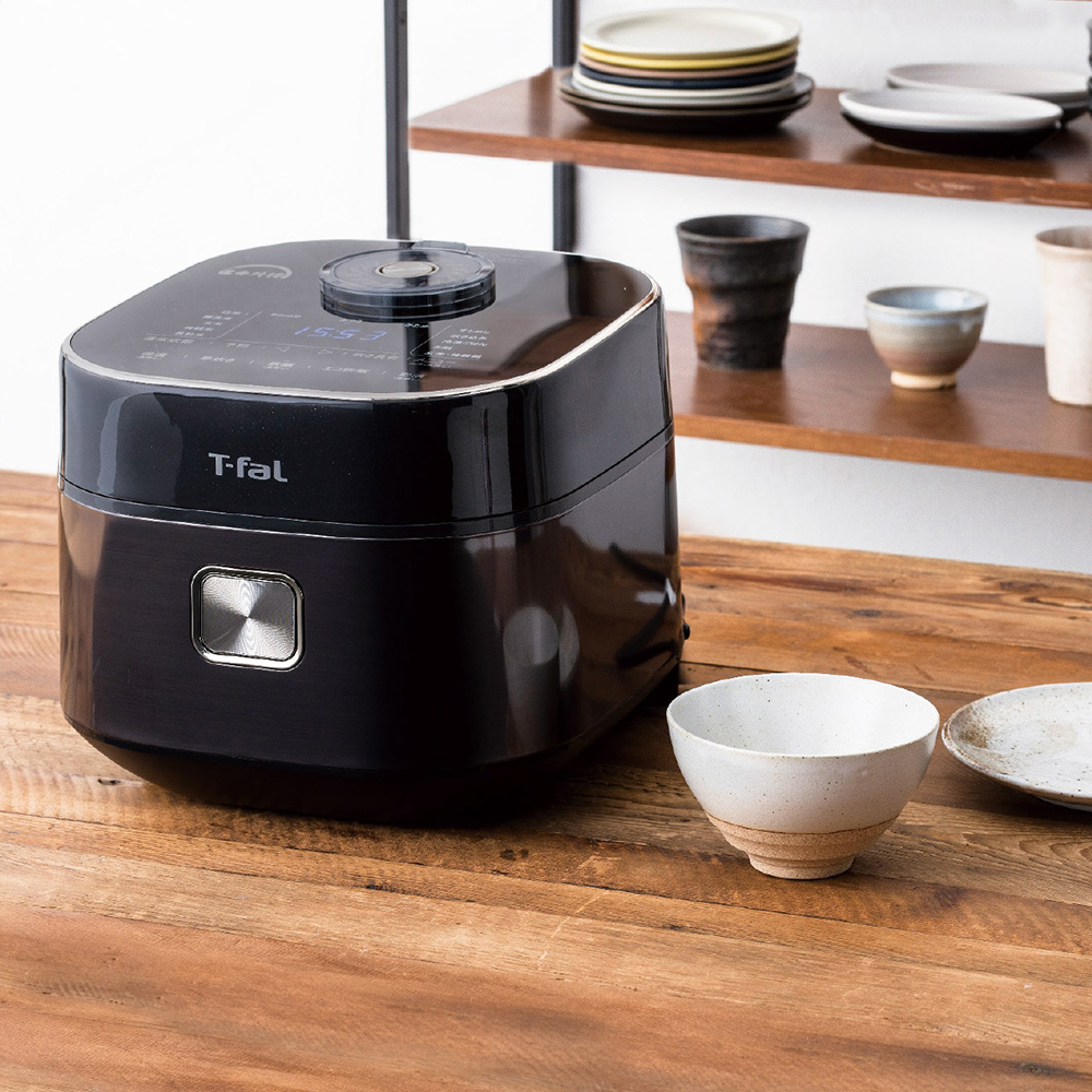 おトク 美品 T-fal ザ ライス RK8808JP 遠赤外線IH炊飯器 5.5合