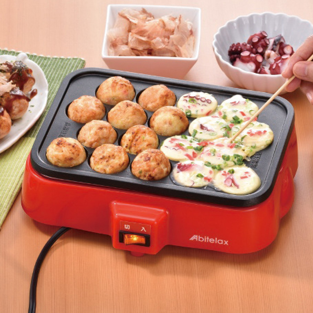 Abitelax 着脱式角型電気たこ焼き器 インテリア 5291 039 Adt1 送料無料 ギフト包装不可