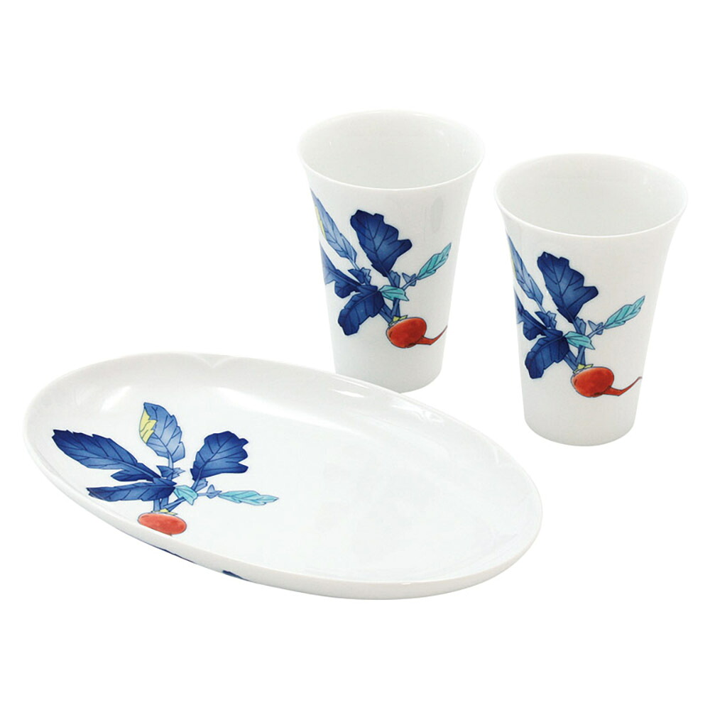香蘭社 かぶら 赤ちょうちん書き割り 47118-2CFPL K607-06125 食器【貨物輸送無料】