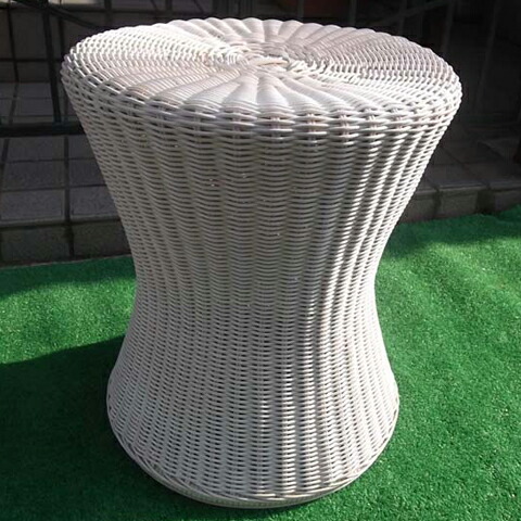 【全品P5倍】大阪府名産品 籐調度品 カルチェラタンオリジナル国産ウィツカー編み腰掛け [KI-003ST]【貨物輸送無料】【お行き先不可地区：北海道・沖縄・離島】 常温 / お取り寄せ 通信販売 差し上げ物 差し上げ物 おすすめ / スツール-イス・チェア-インテリア・寝具・収納