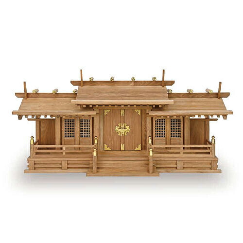 エンジュ格子戸付三ツ屋根三社（大）【貨物輸送無料】 常温 / お取り寄せ 通信販売 お差し上げ物 祝賀会 差し上げ物 差し上げ物 おすすめ /