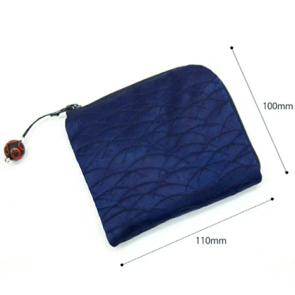 楽天市場】阿波藍・本藍染め がま口ポーチ【数量限定】【送料無料