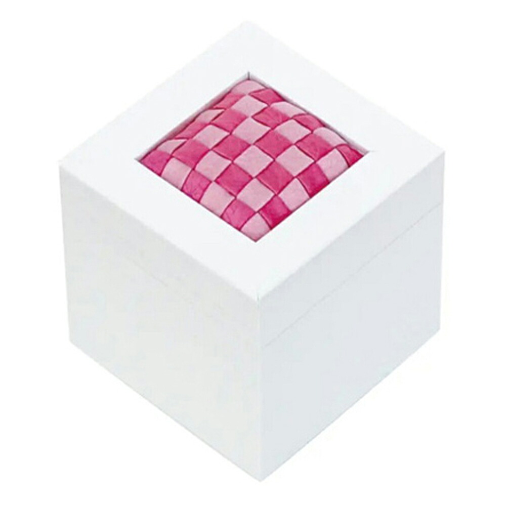 CUBE雅ーmiyabiー白・癒しのアロマinterior(メッシュ・ピンク系)【数量限定】【送料無料】 常温 / お取り寄せ 通販 お土産 お祝い プレゼント お中元 ギフト おすすめ /|わが街とくさん店