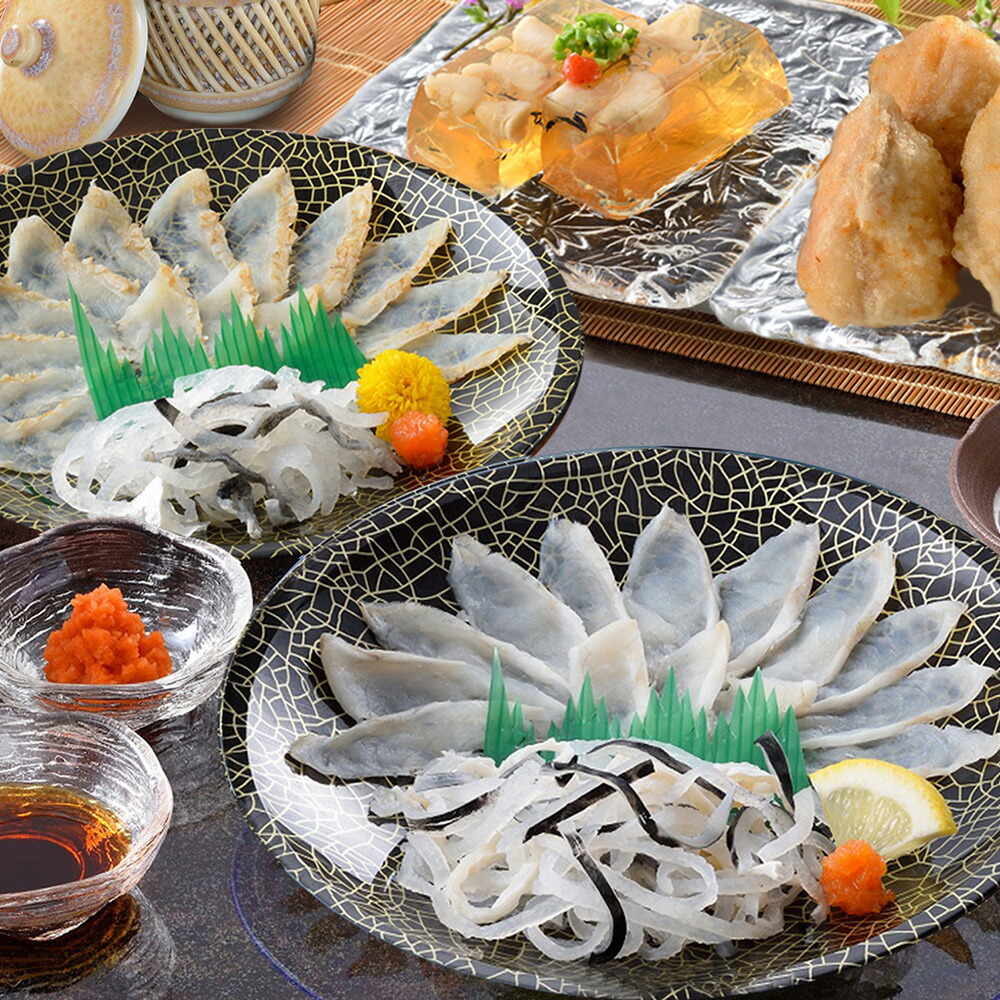 関とら本店 ふくバラエティ セット 刺身2種 とらふぐ皮 とらふぐ塩辛 フグ ふぐ刺し ふぐ刺身【送料無料】 / お取り寄せ 通販 プレゼント ギフト おすすめ /