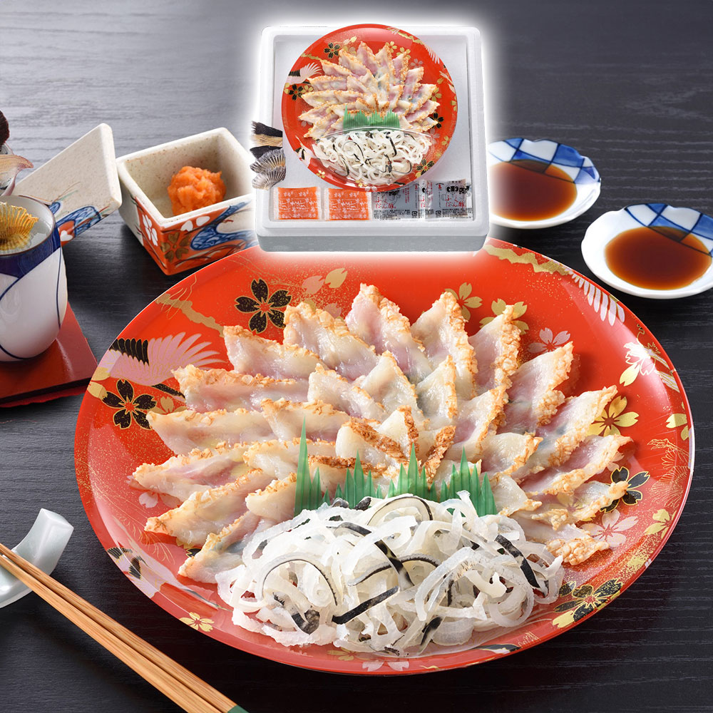 【店内P5倍】関とら本店 ふくたたき刺身セット 魚介 フグ【送料無料】 / お取り寄せ 通販 プレゼント ギフト おすすめ /