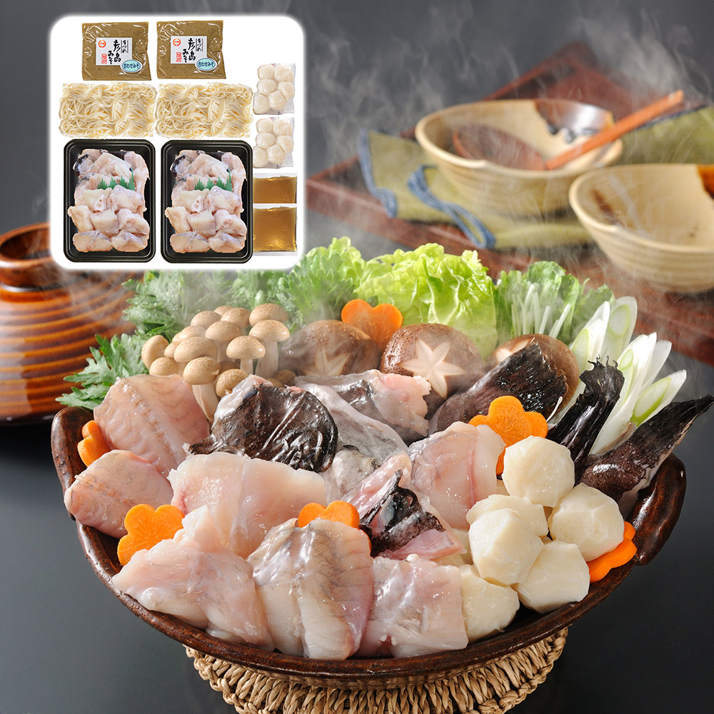 惣菜 関とら本店 あんこう鍋うどんセット 惣菜 鍋セット 水炊き【送料 