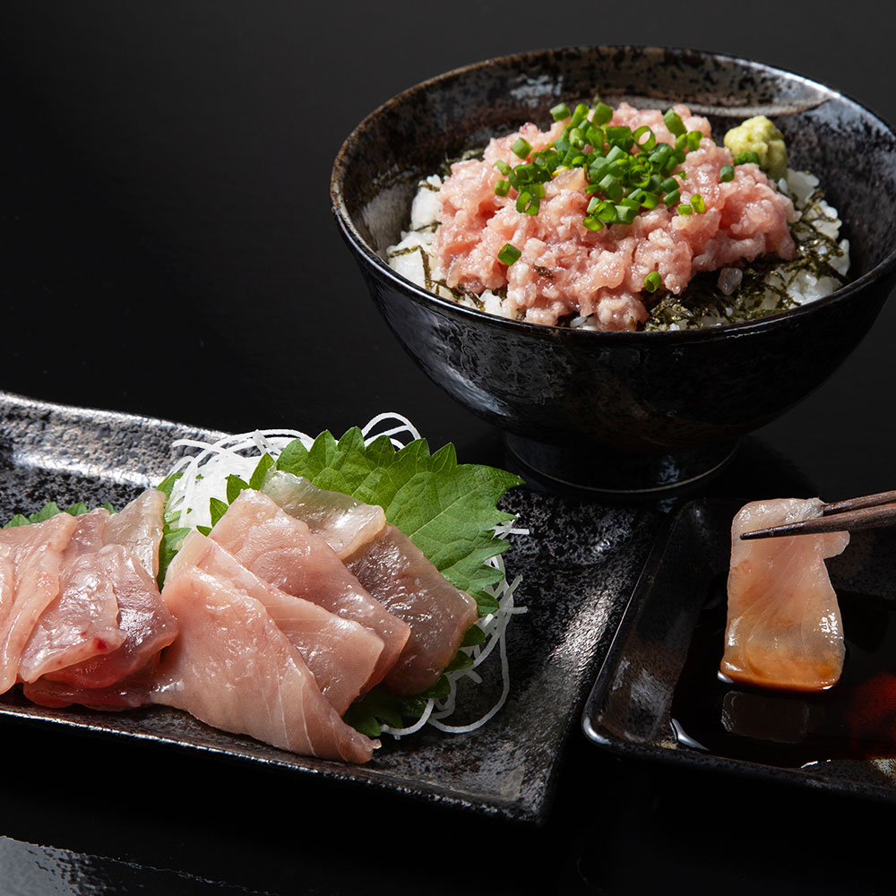 静岡焼津 天然本まぐろスライスたたきセット マグロ【送料無料】 / お取り寄せ 通販 プレゼント ギフト おすすめ /