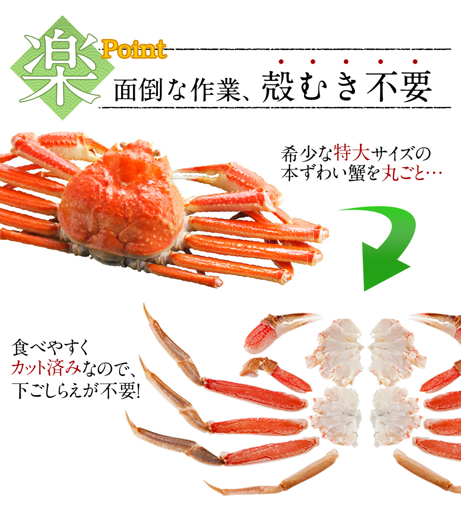 激安特価 楽天市場 お刺身 生ズワイガニ カット済 冷凍 たっぷり 約1 25kg 送料無料 蟹 ずわい カニ ガニ かに 蟹しゃぶ ズワイガニ ずわいがに カニ鍋 お取り寄せ 通販 お土産 プレゼント ギフト おすすめ わが街とくさん店 格安 Blog Belasartes Br