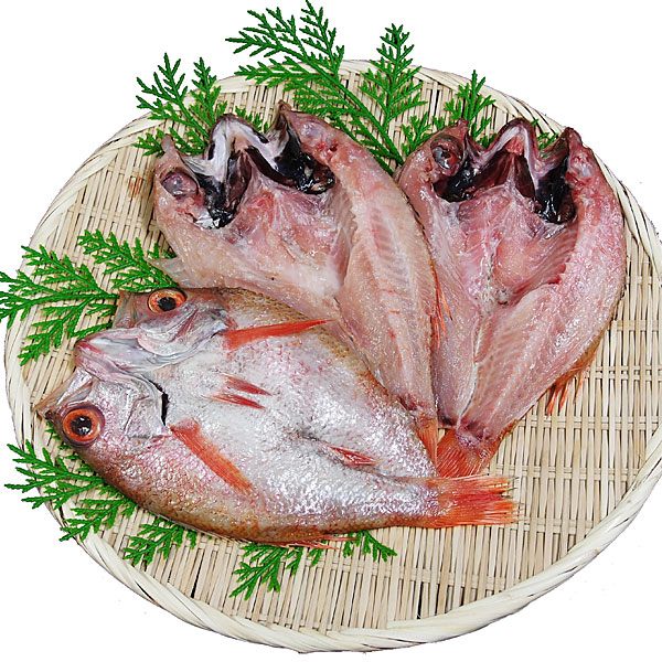 島根県特産品 海産物 浜田三昧（のどぐろ・水かれい・あじ）干物