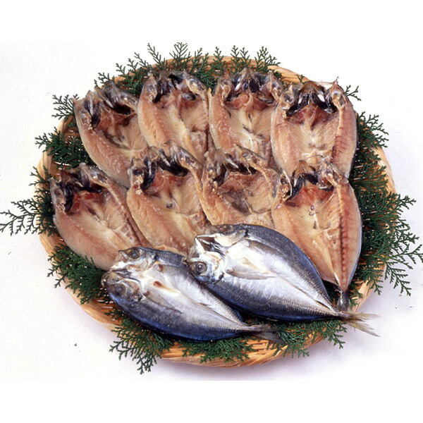 長崎対馬真あじ一汐干し 【送料無料】 / 魚 干物 幻のアジ 一夜干し お取り寄せ 通販 お土産 お祝い プレゼント ギフト おすすめ 保存食 非常食 備蓄 /