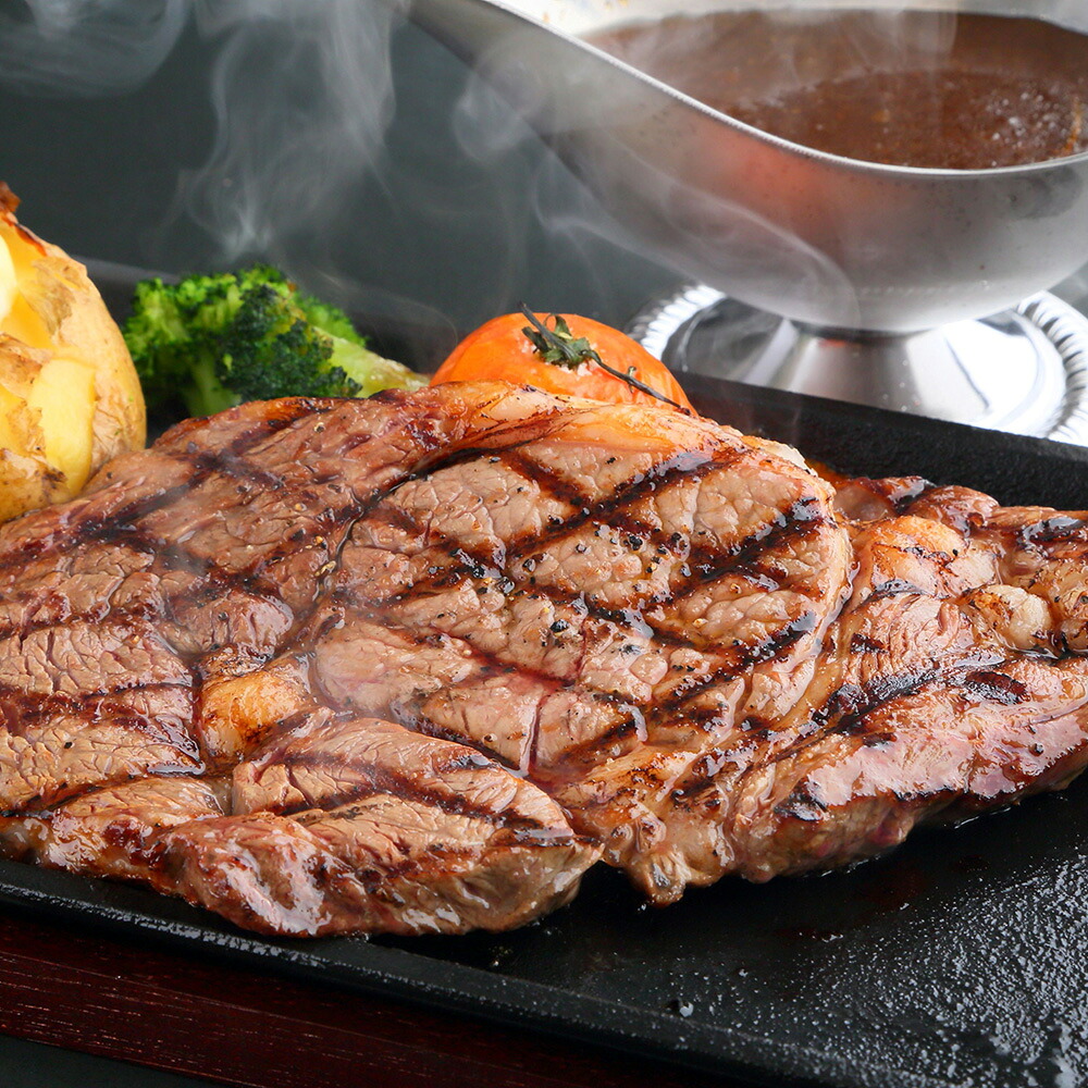 大阪 萬野屋 萬野和牛ロースステーキ2枚計400g 牛肉【送料無料】 / お取り寄せ 通販 プレゼント お中元 ギフト おすすめ /｜わが街とくさん店