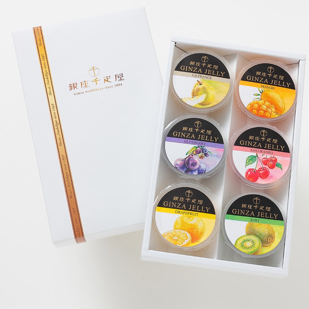 楽天市場】銀座千疋屋 銀座フルーツジュレ 常温 お取り寄せ 通販