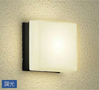 ＤＡＩＫＯ　ＬＥＤアウトドアライト　白熱灯６０Ｗ相当　(ＬＥＤ内蔵)　専用調光器対応　電球色　２７００Ｋ　DWP-38346YG