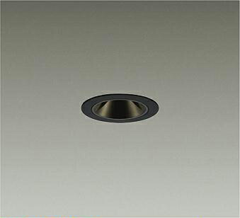DAIKO LEDベースダウンライト 黒 白熱灯60W相当 (LED内蔵) 電源別売 電球色 2700K 埋込穴φ50mm LZD-93735LBB