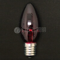 楽天市場】アサヒ 点滅球 C9 10W E17口金 レッド（赤色） 点滅