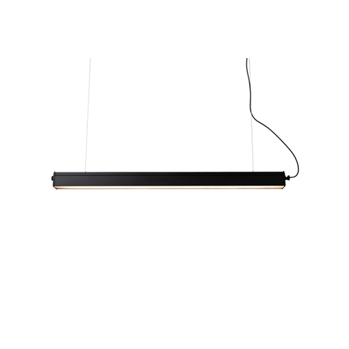 EL COMMUN エル・コミューン AMPERSAND FACTORY（アンパサンドファクトリー） AMP BAR LAMP INDUSTRIAL BK シャンデリヤともし火 ＬＥＤ照明ランプ赤ちょうちん かかわり合い最高限度印字機 導線吊り（上昇限度螺旋釘打ちきり止むを得ず） 無座標軸調光 黒いこと AMP-L087