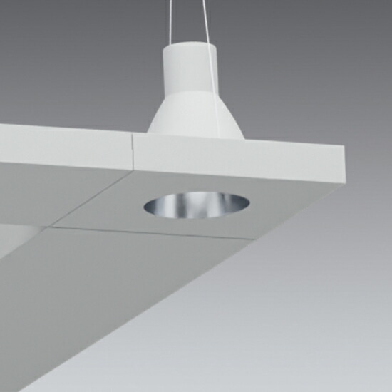 ＥＮＤＯ ＬＥＤアッパーペンダントフラットタイプ 角用 白 １１０Ｖ φ５０ 省電力ダイクロハロゲン球５０Ｗ器具相当 ERP7526W （ランプ別売）