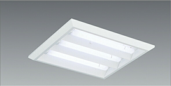 ＥＮＤＯ　ＬＥＤスクエアベースライト　FHP32W×4灯相当　直付形　下面開放形　非調光　ERK9909W（ランプ別売）