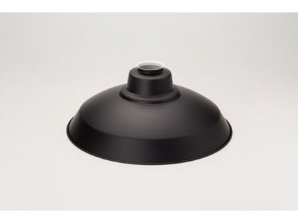 後藤照明　アルミ配照セード　部材　黒塗装/内面白塗装　口径約Φ53mm　GLF-0106BK ※受注生産品